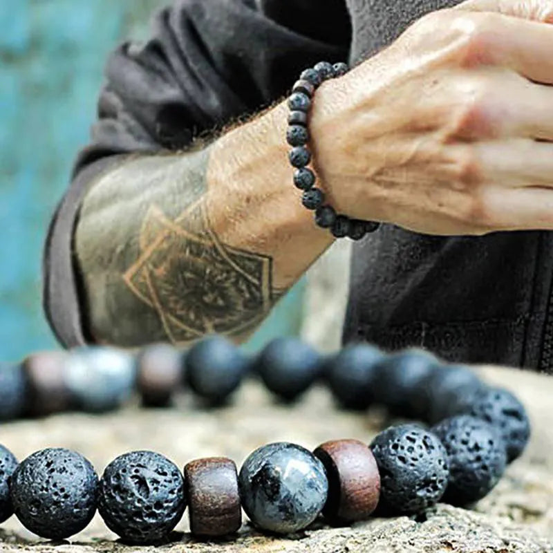 Volcano Spirit Lava Stone Bracelet - Buy one Get one Free