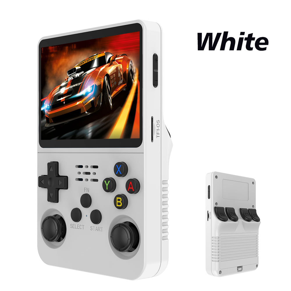 R36S Classic Handheld Game Console - 3.5 Inch IPS Display, Linux System, Pocket-Sized Fun with 64GB/128GB Storage