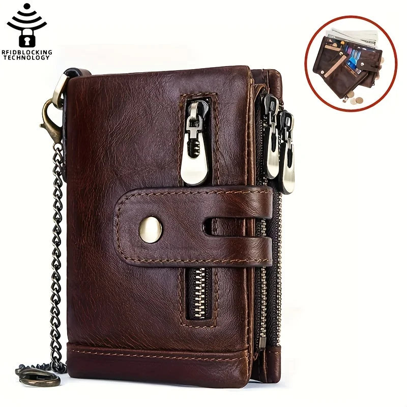 Elite Genuine Leather RFID Wallet